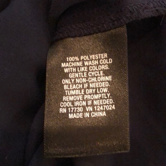 Mossimo Navy Blue Blouse - Picture 6 of 8